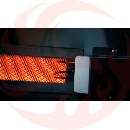 Edgestar 89K BTU 36" Liquid Propane Freestanding LED Lighting Grill Cart With Rotisserie (SAK85914) - Phoenix Fire Art Store