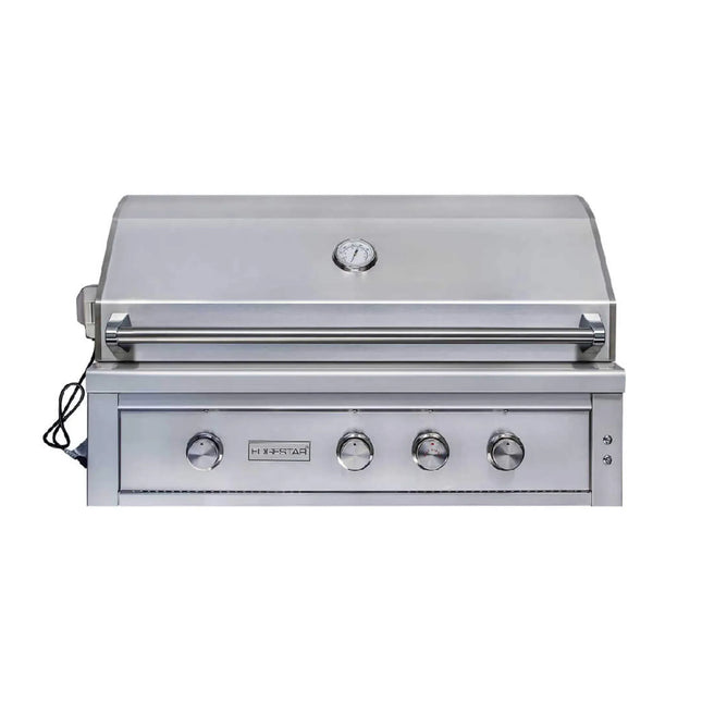 Edgestar 89K BTU Built-In Grill With Rotisserie And LED Lighting, 42" (SAK17368) - Phoenix Fire Art Store