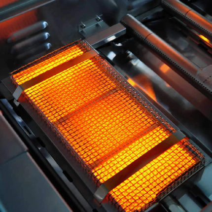 Edgestar 89K BTU Built-In Grill With Rotisserie And LED Lighting, 42" (SAK17368) - Phoenix Fire Art Store