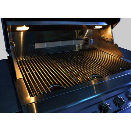 Edgestar 89K BTU Built-In Grill With Rotisserie And LED Lighting, 42" (SAK17368) - Phoenix Fire Art Store