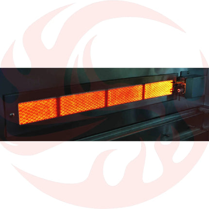 Edgestar 89K BTU Built-In Grill With Rotisserie And LED Lighting, 42" (SAK17368) - Phoenix Fire Art Store
