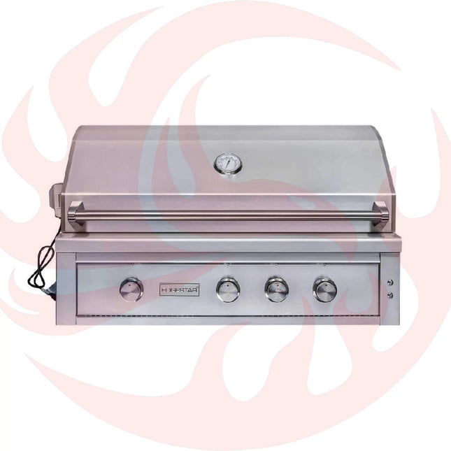 Edgestar 89K BTU Built-In Grill With Rotisserie And LED Lighting, 42" (SAK17368) - Phoenix Fire Art Store