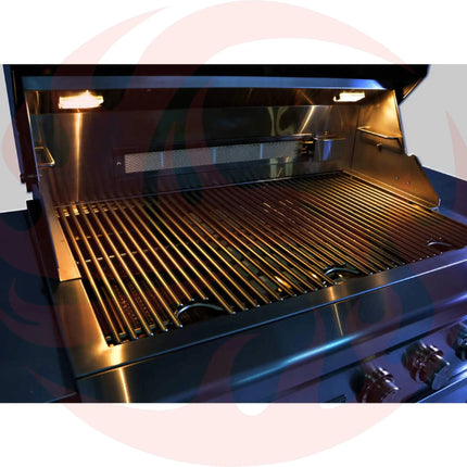 Edgestar 89K BTU Built-In Grill With Rotisserie And LED Lighting, 42" (SAK17368) - Phoenix Fire Art Store