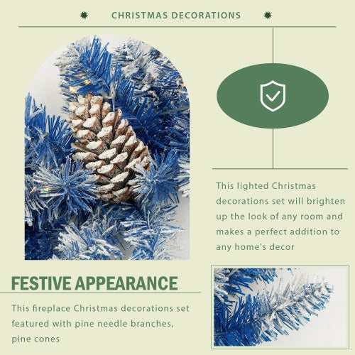 Pre-lit Christmas Tree 4-piece Set