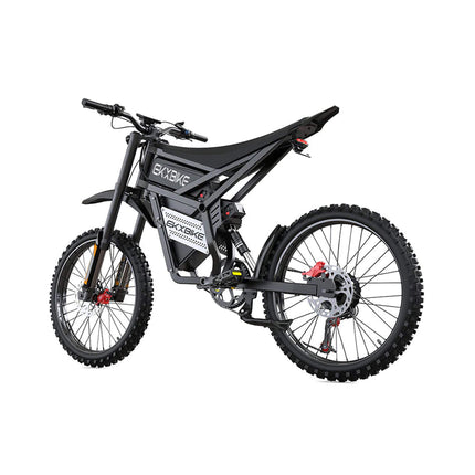 EKX E6 3000W 52V/40AH Premium Electric Carbon Steel Off-Road Mountain Dirt Bike (SAK18315)