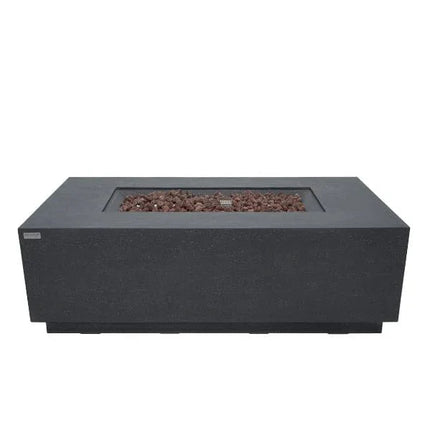 Elementi Andes Fire Table With Propane Tank Holder