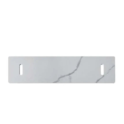 Elementi Plus Carrara Marble Pocelain Fire Table OFP121BW