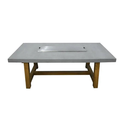 Elementi Sonoma Dining Table - Outdoor Fire Pit Dining Table OFG201