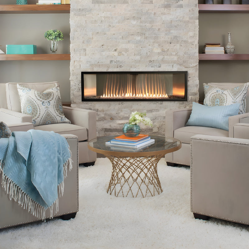 Empire Comfort Systems Boulevard 48" Propane Vent Free Intermittent Pilot Linear Fireplace [VFLB48FP90P] (SAK41036)