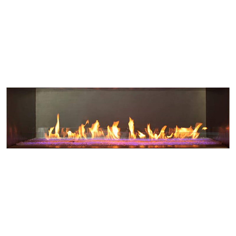Empire Comfort Systems Carol Rose Coastal Natural Gas Outdoor Linear See Through Fireplace [OLL48/60SP12SN] (SAK39794)
