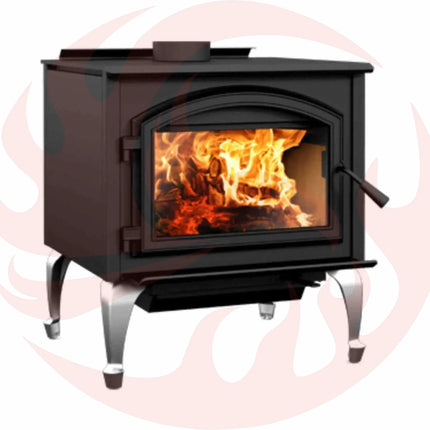 Empire Stove Gateway 3500 Ceramic Glass Wood Burning Stove [WB35FS] (SAK58486) - Phoenix Fire Art Store