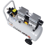 1.5HP 8 Gallon Oil-Free Silent Air Compressor - 115 PSI Portable Professional