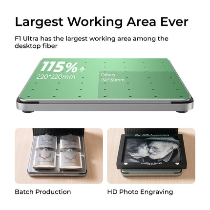 xTool F1 Ultra 20W Fiber & Diode Dual Laser Engraver xTool