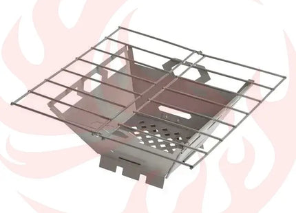 FIRE BOX GRILL - Stainless Steel - Phoenix Fire Art Store
