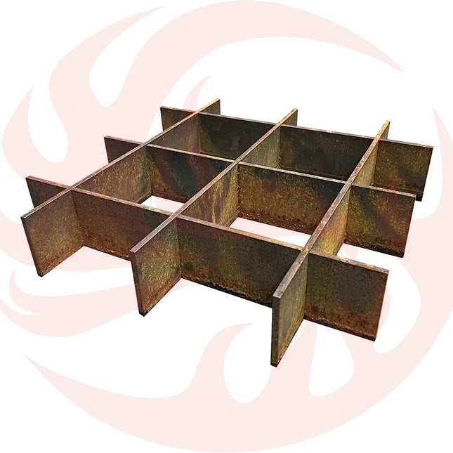 Corten Steel Fire Pit Grates - Turn Your Fire Into a Grilling Legend (FREE SHIPPING) - Phoenix Fire Art Store