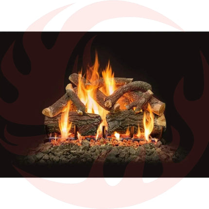 Grand Canyon Glowfire Arizona Weathered Oak Charred Vented Gas Logs [GFWOC30/36] (SAK37529) - Phoenix Fire Art Store