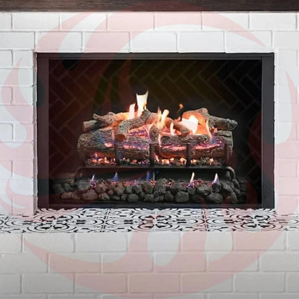 Grand Canyon Glowfire Arizona Weathered Oak Charred Vented Gas Logs [GFWOC30/36] (SAK37529) - Phoenix Fire Art Store