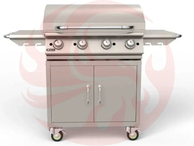 Bull 30-Inch 4-Burner Freestanding Commercial Style Flat Top Griddle - Phoenix Fire Art Store