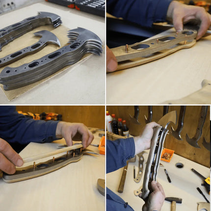 Hand forged tomahawk "Nanook" - Phoenix Fire Art Store