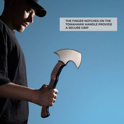 Hand forged tomahawk "Nanook" - Phoenix Fire Art Store