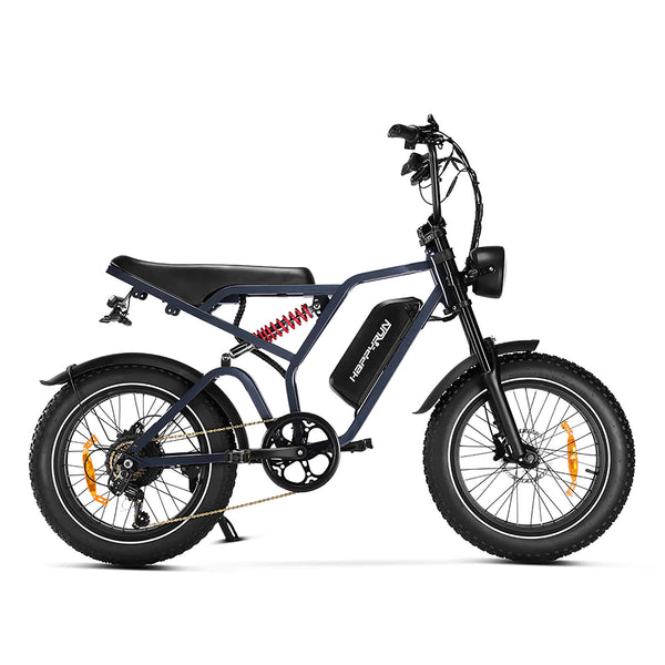 HappyRun Tank G60 Electric Off-Road Fat Tire Moped Bike (SAK48732)