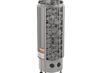 Harvia Cilindro Modern Steel Pillar Style Sauna Heater W/ Sauna Stones [PC60/80/90] (SAK84937) SAKSBY WHOLESALE