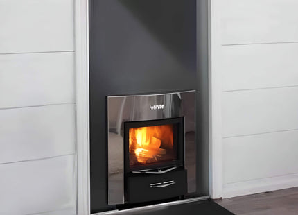 Harvia Duo Series Stainless Steel Wood Sauna Stove With Sauna Stones [WK200SLUX/WK360SLUX] (SAK68420) SAKSBY WHOLESALE