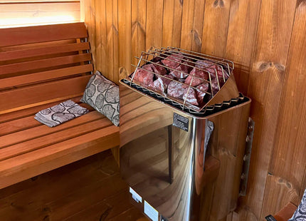 Harvia KIP60W 6KW UL Certified Electric Sauna Heater With Xenio CX170 Digital WIFI Control & Sauna Stones (SAK34791) SAKSBY WHOLESALE