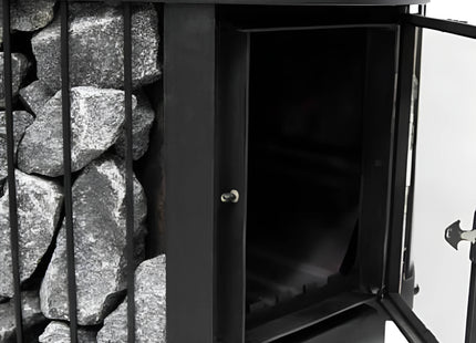 Harvia GreenFlame Legend 240 Wood Sauna Stove With Sauna Stones, 15.9KW [WK200LD] (SAK84935) SAKSBY WHOLESALE