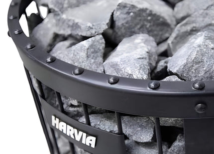 Harvia GreenFlame Legend 240 Wood Sauna Stove With Sauna Stones, 15.9KW [WK200LD] (SAK84935) SAKSBY WHOLESALE