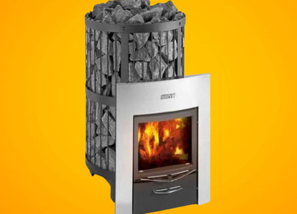 Harvia Legend Duo Wood Burning Sauna Stove/Fireplace Combo With Sauna Stones (SAK30749) SAKSBY WHOLESALE