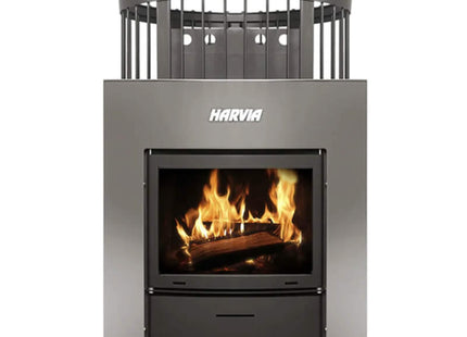 Harvia Legend Duo Wood Burning Sauna Stove/Fireplace Combo With Sauna Stones (SAK30749) SAKSBY WHOLESALE