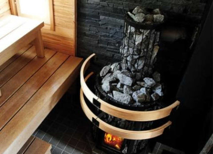 Harvia Legend Duo Wood Burning Sauna Stove/Fireplace Combo With Sauna Stones (SAK30749) SAKSBY WHOLESALE