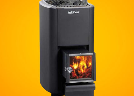 Harvia M3 SL 16.5KW Wood Sauna Stove With Sauna Stones [WKM3SL] (SAK48521) SAKSBY WHOLESALE