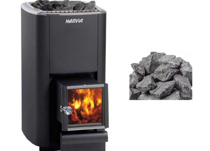 Harvia M3 SL 16.5KW Wood Sauna Stove With Sauna Stones [WKM3SL] (SAK48521) SAKSBY WHOLESALE