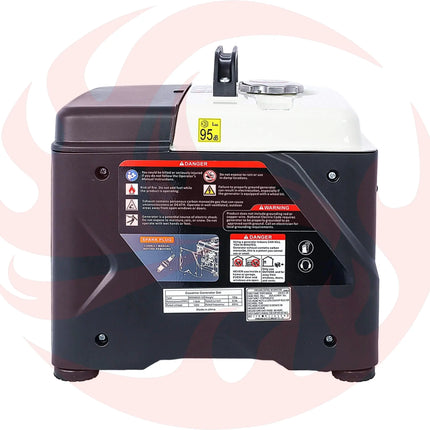 Heavy-Duty 1200W Ultra-Quiet Portable Gas Engine Inverter Generator (SAK54675) - Phoenix Fire Art Store