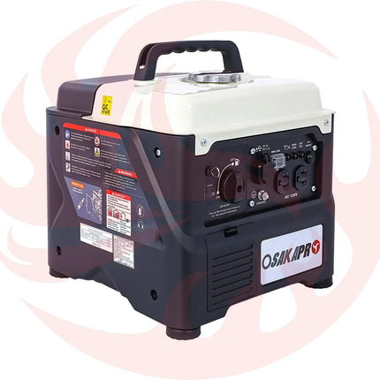 Heavy-Duty 1200W Ultra-Quiet Portable Gas Engine Inverter Generator (SAK54675) - Phoenix Fire Art Store