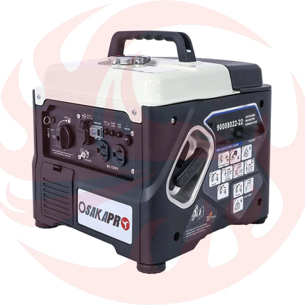 Heavy-Duty 1200W Ultra-Quiet Portable Gas Engine Inverter Generator (SAK54675) - Phoenix Fire Art Store