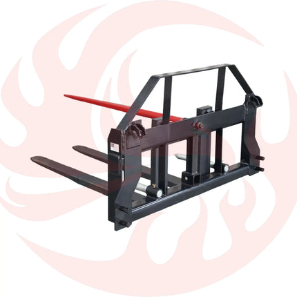 Heavy-Duty Commercial Pallet Fork Frame Hay Attachment (SAK34851) - Phoenix Fire Art Store