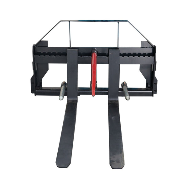 Heavy-Duty Commercial Pallet Fork Frame Hay Attachment (SAK34851)