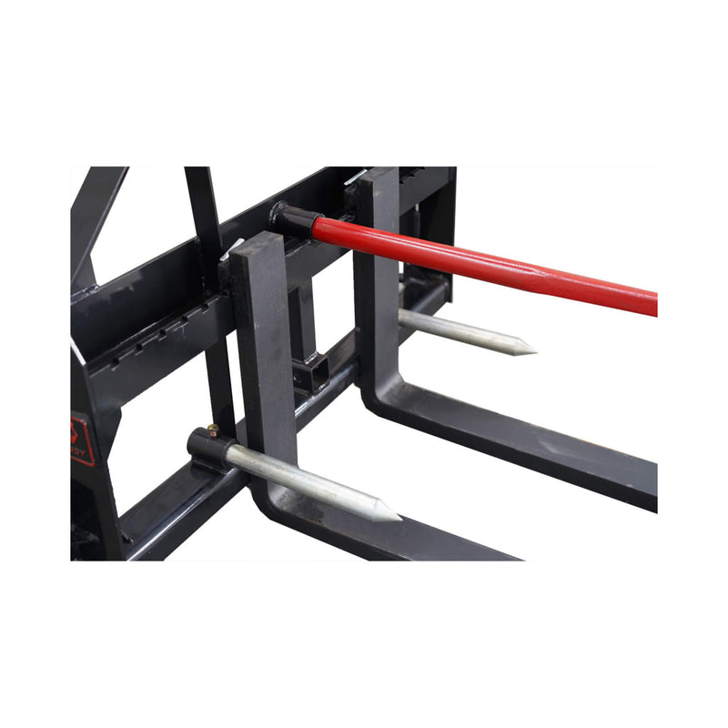 Heavy-Duty Commercial Pallet Fork Frame Hay Attachment (SAK34851)