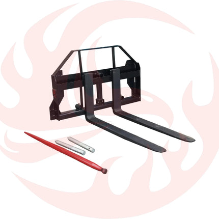 Heavy-Duty Commercial Pallet Fork Frame Hay Attachment (SAK34851) - Phoenix Fire Art Store