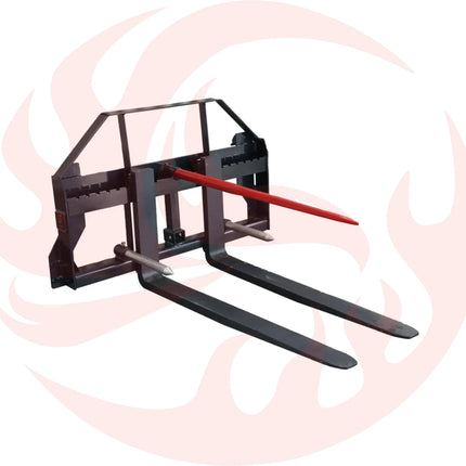Heavy-Duty Commercial Pallet Fork Frame Hay Attachment (SAK34851) - Phoenix Fire Art Store
