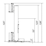 Heavy Duty Commercial Pallet Carousel Shrink Wrapping Skid Turntable Machine (SAK62410)