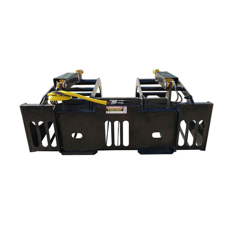 Heavy-Duty Rock Grapple Skidsteer Attachment With Universal Quick Attach, 78" (SAK16483)