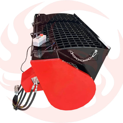 Heavy-Duty Self Loading Skid Steer Concrete Mixer Bucket Attachment With Universal Mount Plate (SAK48914) - Phoenix Fire Art Store