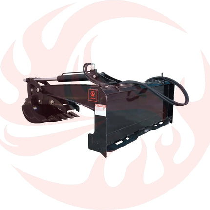 Heavy-Duty Universal Skid Steer Backhoe Digger Bucket Attachment With Universal Quick Attach Plate (SAK26714) - Phoenix Fire Art Store