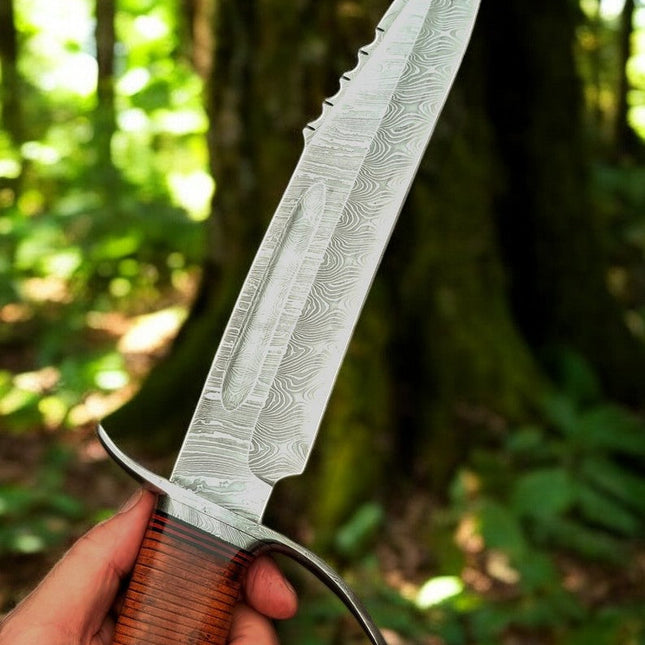 Ironwood Raider – Custom Handmade Bowie Knife