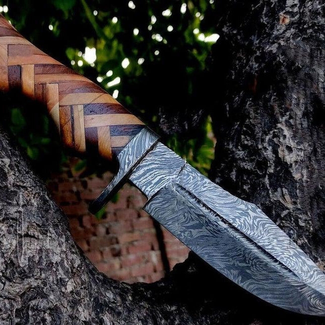 Damascus Wild Hunter Knife