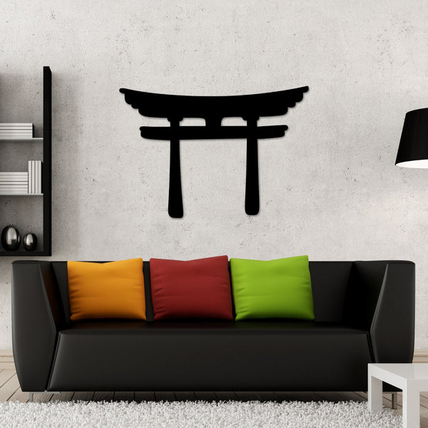 Torii Gate Metal Wall Art - Japanese Zen Decor That'll Make Your Walls Say 'Arigato'